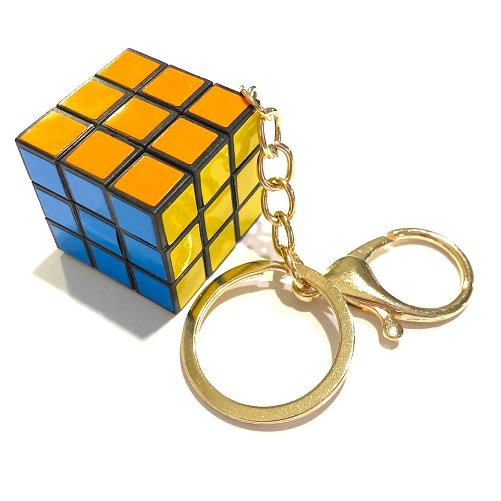 Rubiks Cube Keychain Toy Purse Charm